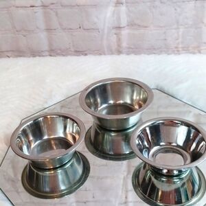 Stainless Steel  3 Piece Set Bowls